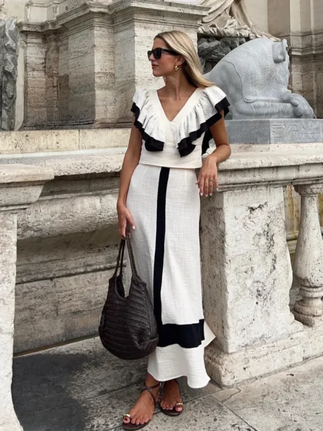 Σετ δύο τεμαχίων για γυναίκες | Κομψή και πολυμορφική εμφάνιση με κολακευτική γραμμή