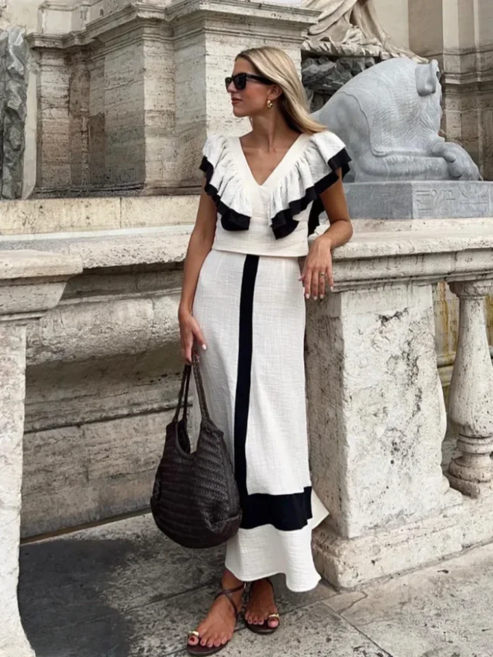 Σετ δύο τεμαχίων για γυναίκες | Κομψή και πολυμορφική εμφάνιση με κολακευτική γραμμή