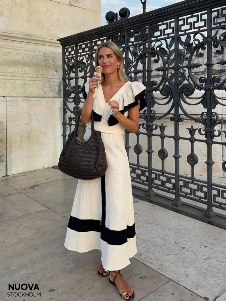 Σετ δύο τεμαχίων για γυναίκες | Κομψή και πολυμορφική εμφάνιση με κολακευτική γραμμή