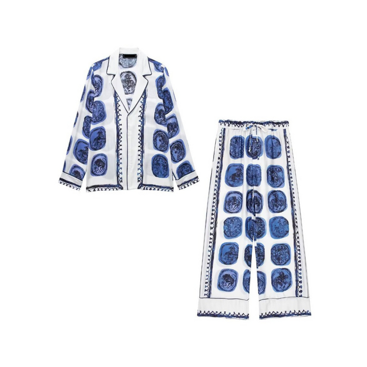 Σετ Lena Harmony | Άνετο και κομψό δίχρωμο σετ για γυναίκες