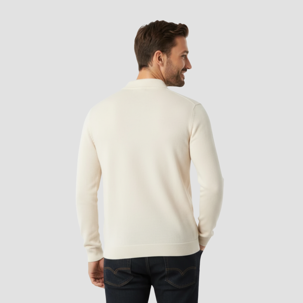 Wintrowe - Langærmet Polotrøje Til Mænd