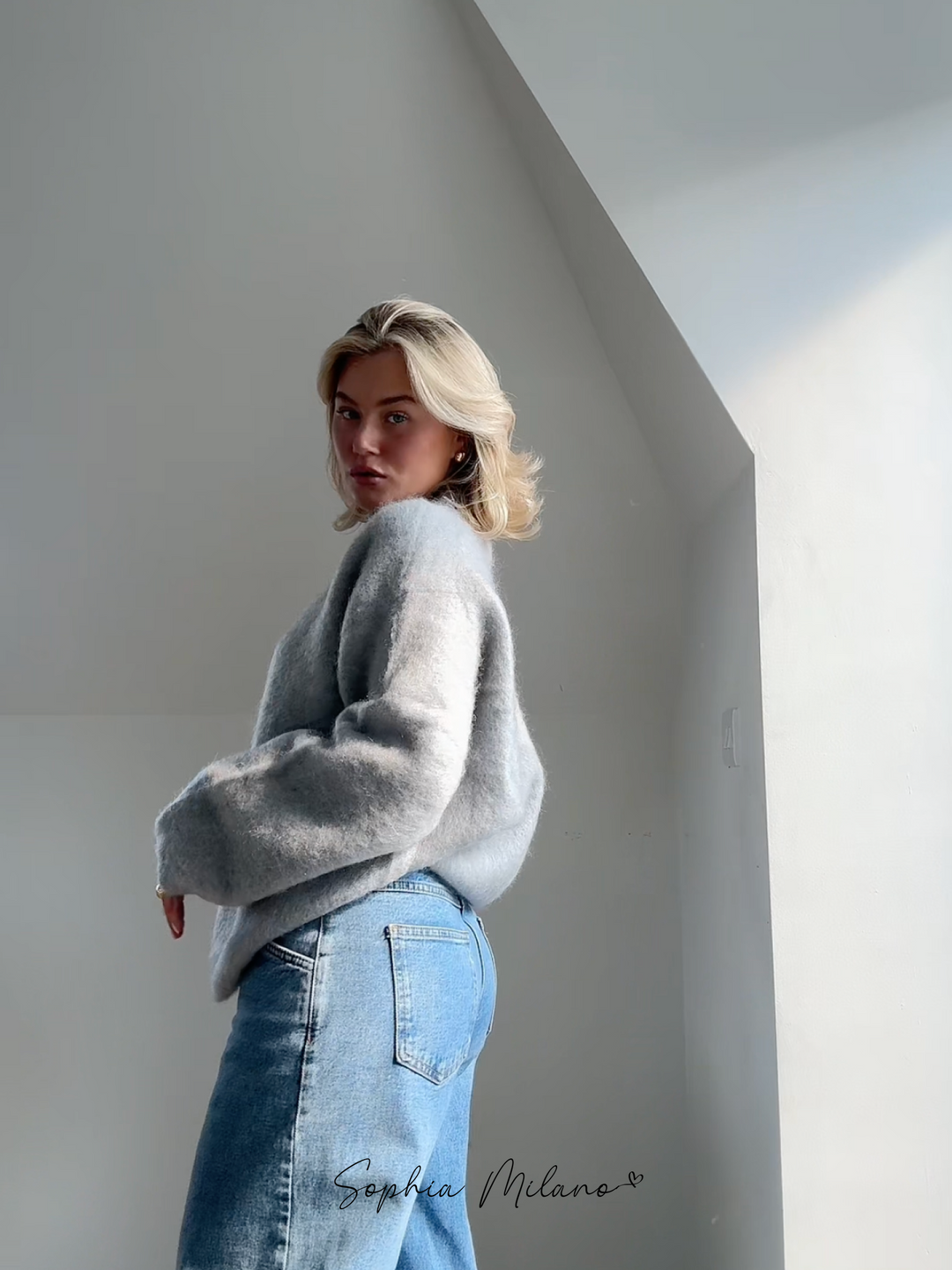 Florine svetr s kulatým krkem