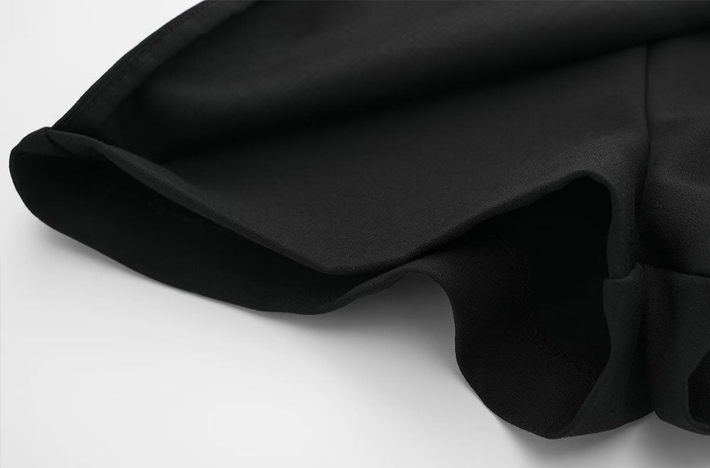 Elegant shorts for women with high waist and tailored fit