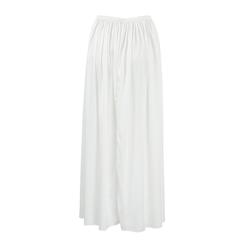 Lucie | Lang, υγρό σατέν φούστα για γυναίκες | Κομψότητα και ελαφρότητα κάθε μέρα