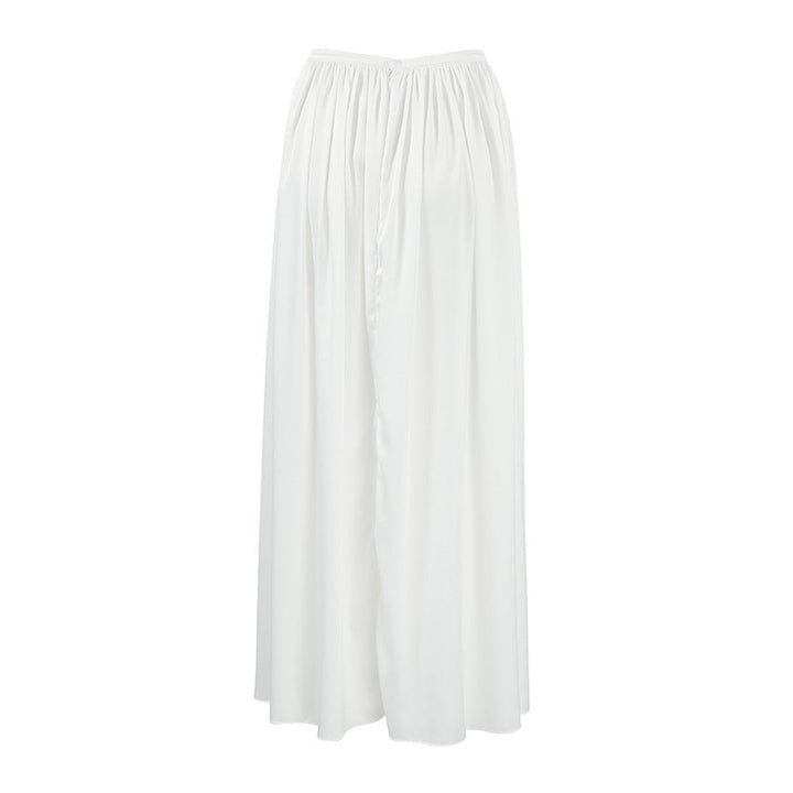 Lucie | Lang, υγρό σατέν φούστα για γυναίκες | Κομψότητα και ελαφρότητα κάθε μέρα