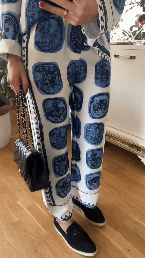 Σετ Lena Harmony | Άνετο και κομψό δίχρωμο σετ για γυναίκες