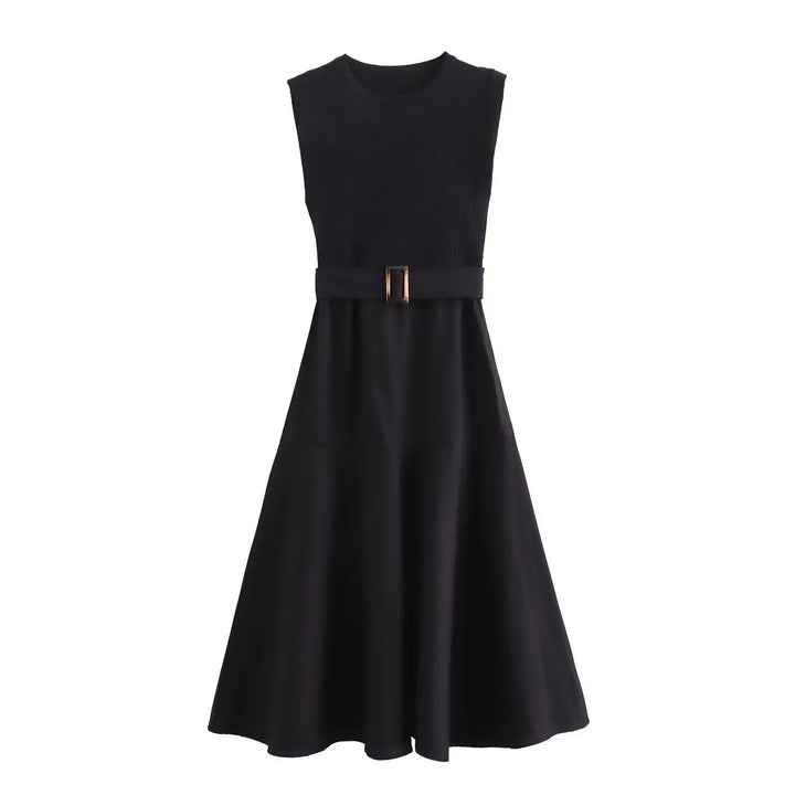 Ditta | Χαλαρό καλοκαιρινό φόρεμα για γυναίκες με ζώνη - αέρινο, μοντέρνο και άνετο