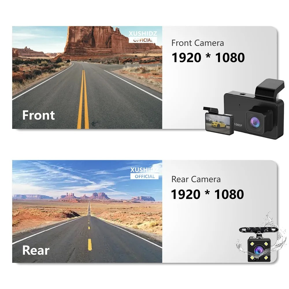 1080P Dashcam for Car with G-Sensor