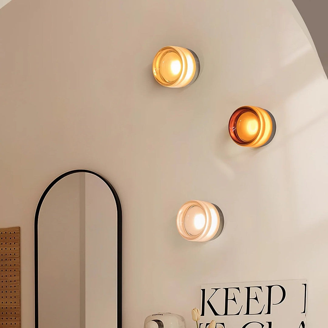 Mystic | Вбудований настінний світильник Dimple Flush Mount