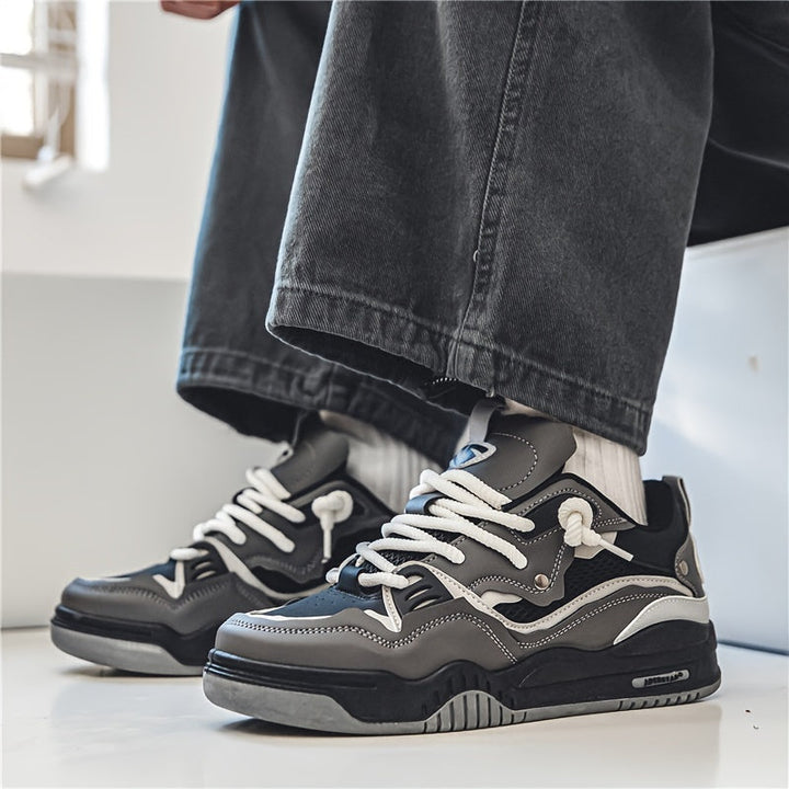 Herre Sommer Sneakers | Lette Åndbare Fritidssko til Varme Dage Robust Sål