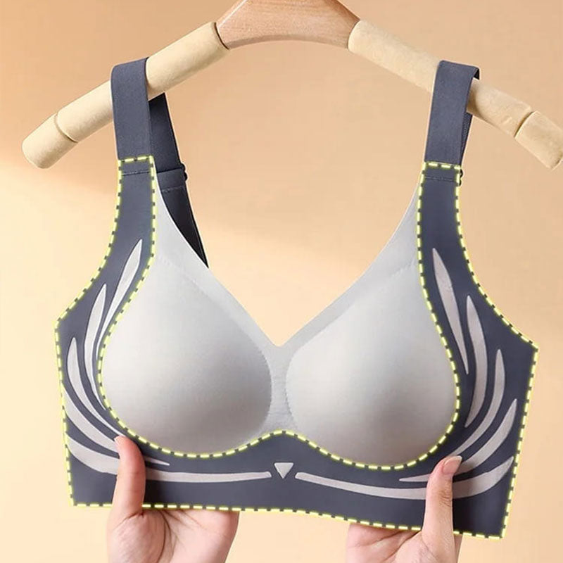Løftende bøjlefri push-up bh med anti-sagging effekt