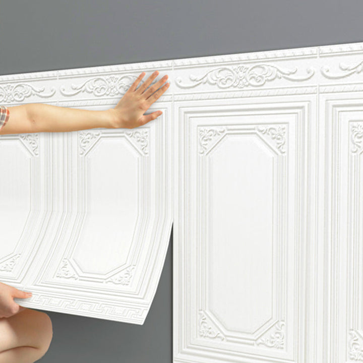 3D vinylové nástenné panely | Odlep a prilep vodotesné nástenné obklady ľahká montáž