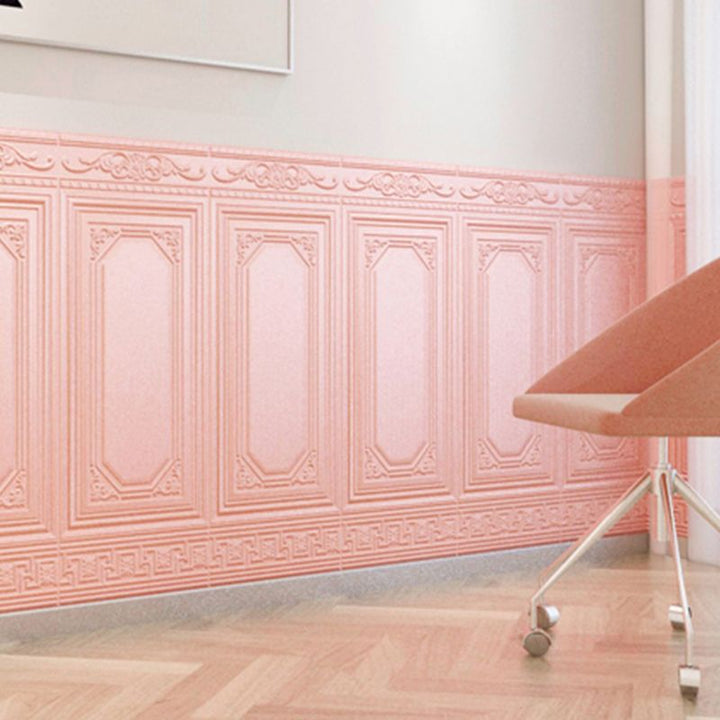 3D vinylové nástenné panely | Odlep a prilep vodotesné nástenné obklady ľahká montáž