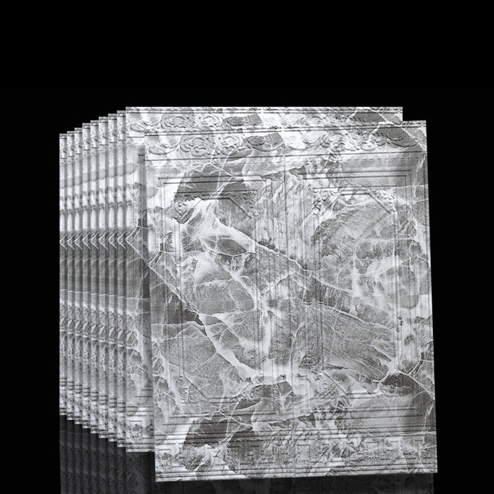 3D vinylové nástenné panely | Odlep a prilep vodotesné nástenné obklady ľahká montáž