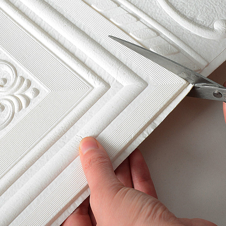 3D vinylové nástenné panely | Odlep a prilep vodotesné nástenné obklady ľahká montáž