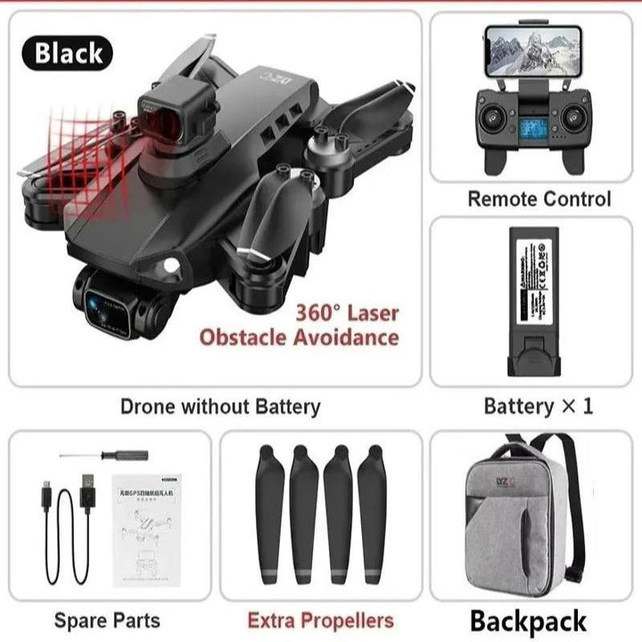 RG109 Pro Drone | 8K HD drone with dual camera, GPS and brushless motors