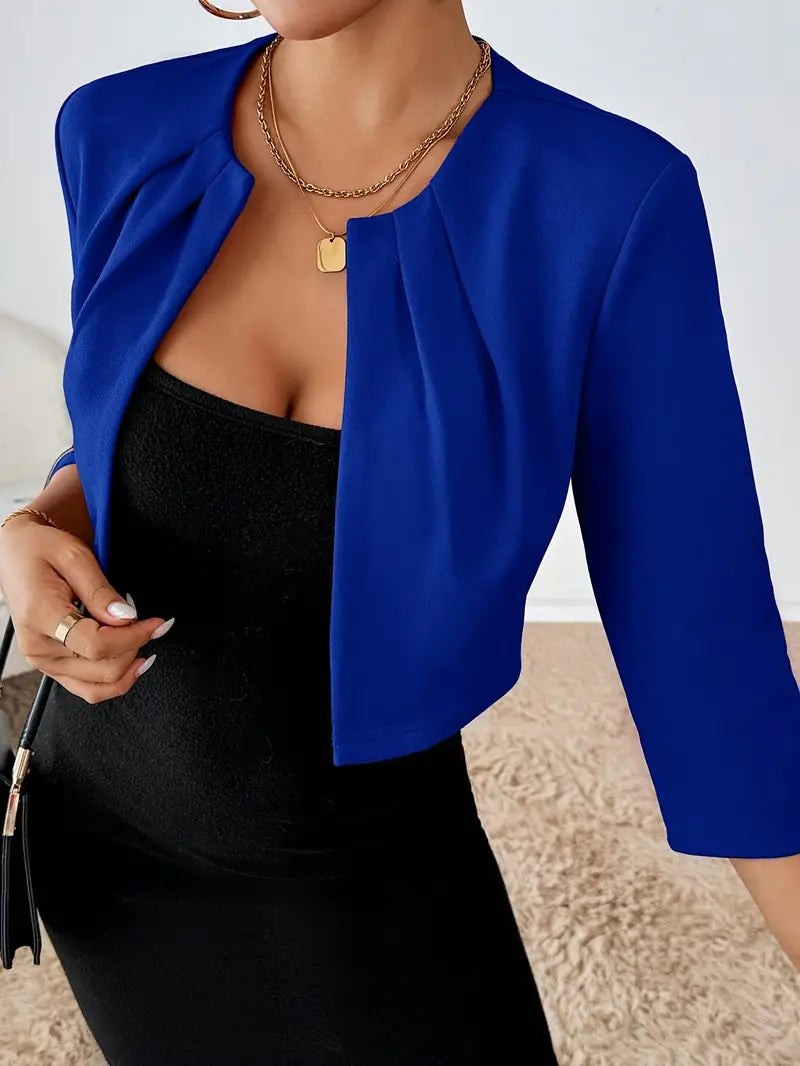 Amarantha | Elegantti lyhyt bleiseritakki yksityiskohdilla