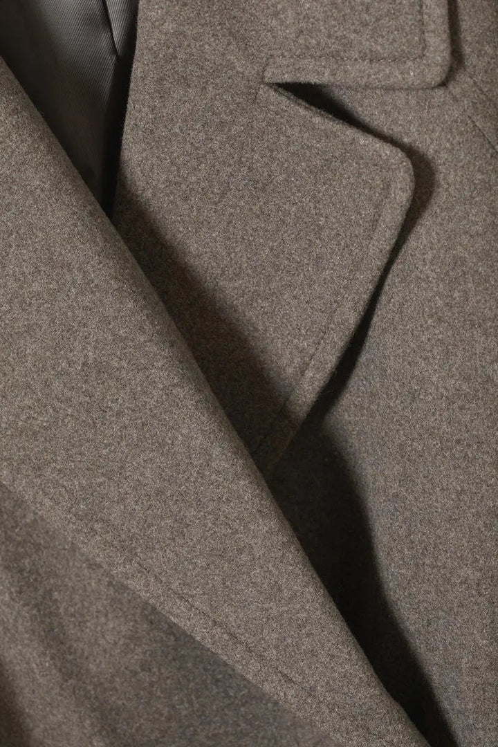 Emilia Dame Uldfrakke | Oversize Lang Model for Casual Elegant Stil