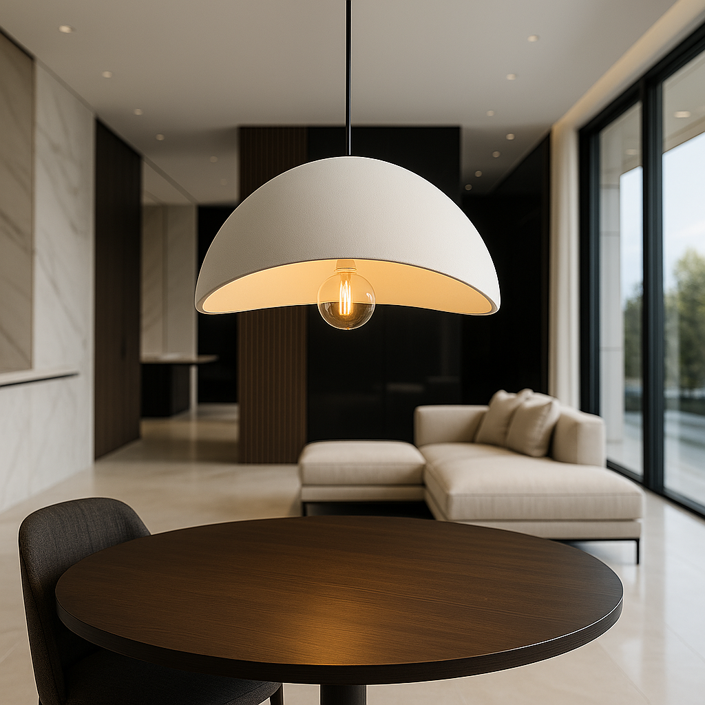 Wasabi Bordeaux Pendellampe | Luminária pendente dimmerizável em design de vidro e metal