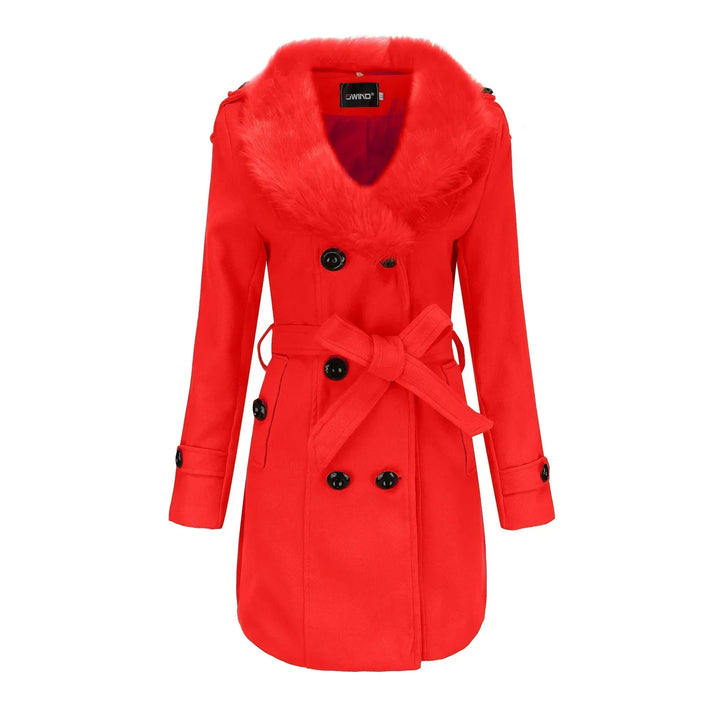 VelvetWarm | Casaco de inverno de lã para mulheres