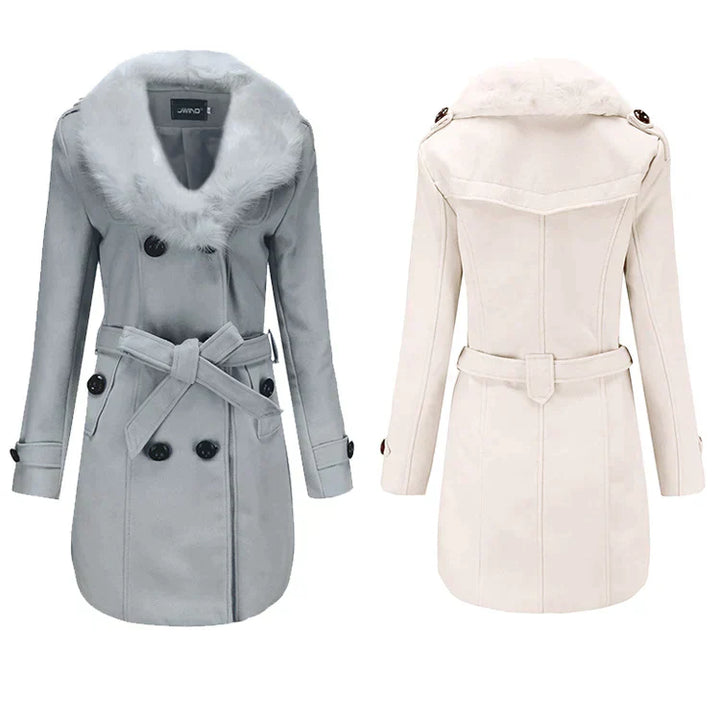 VelvetWarm | Casaco de inverno de lã para mulheres