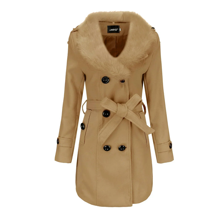 VelvetWarm | Casaco de inverno de lã para mulheres