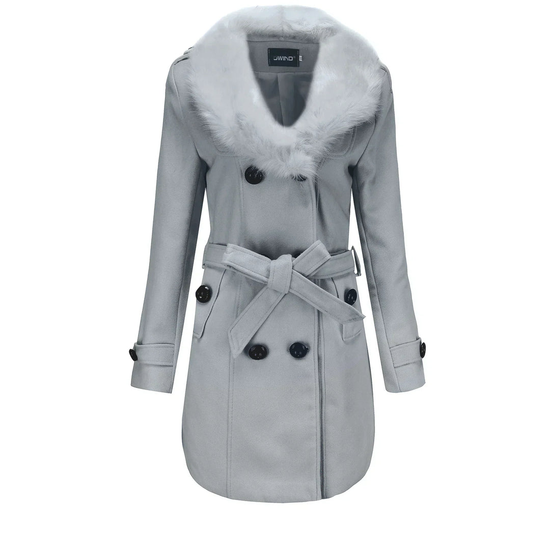 VelvetWarm | Casaco de inverno de lã para mulheres