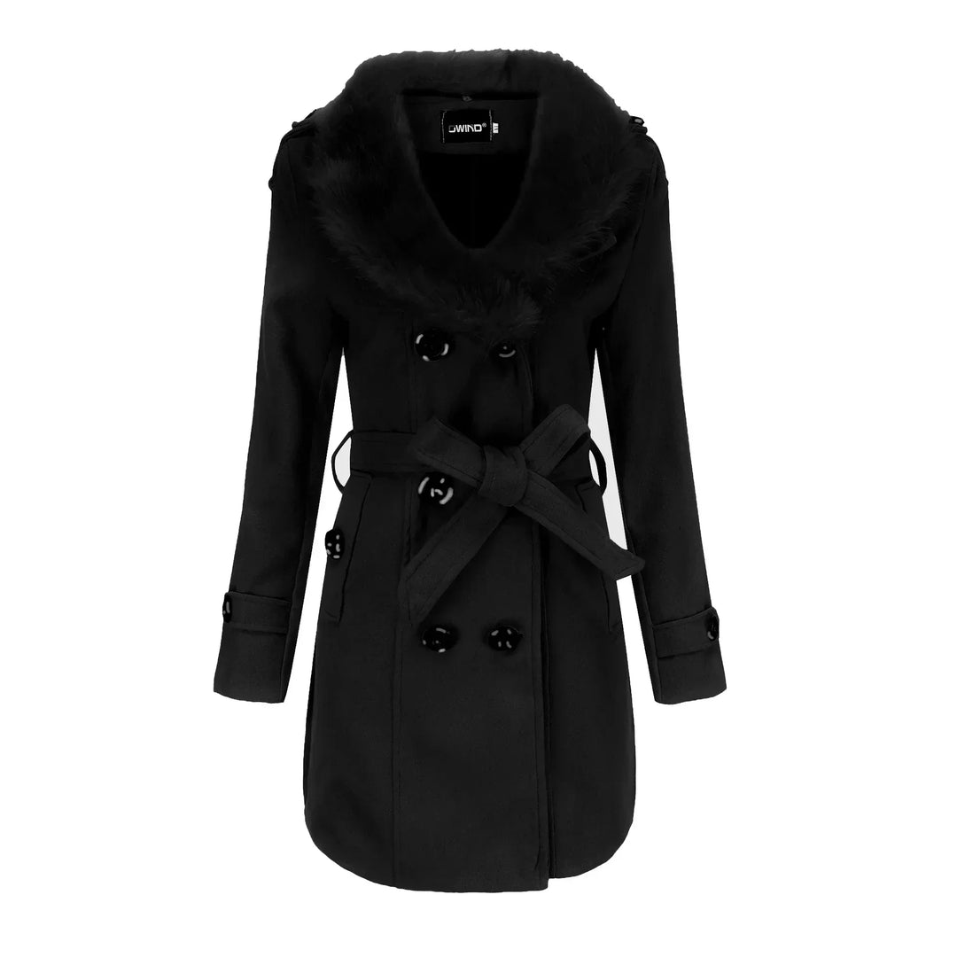 VelvetWarm | Casaco de inverno de lã para mulheres