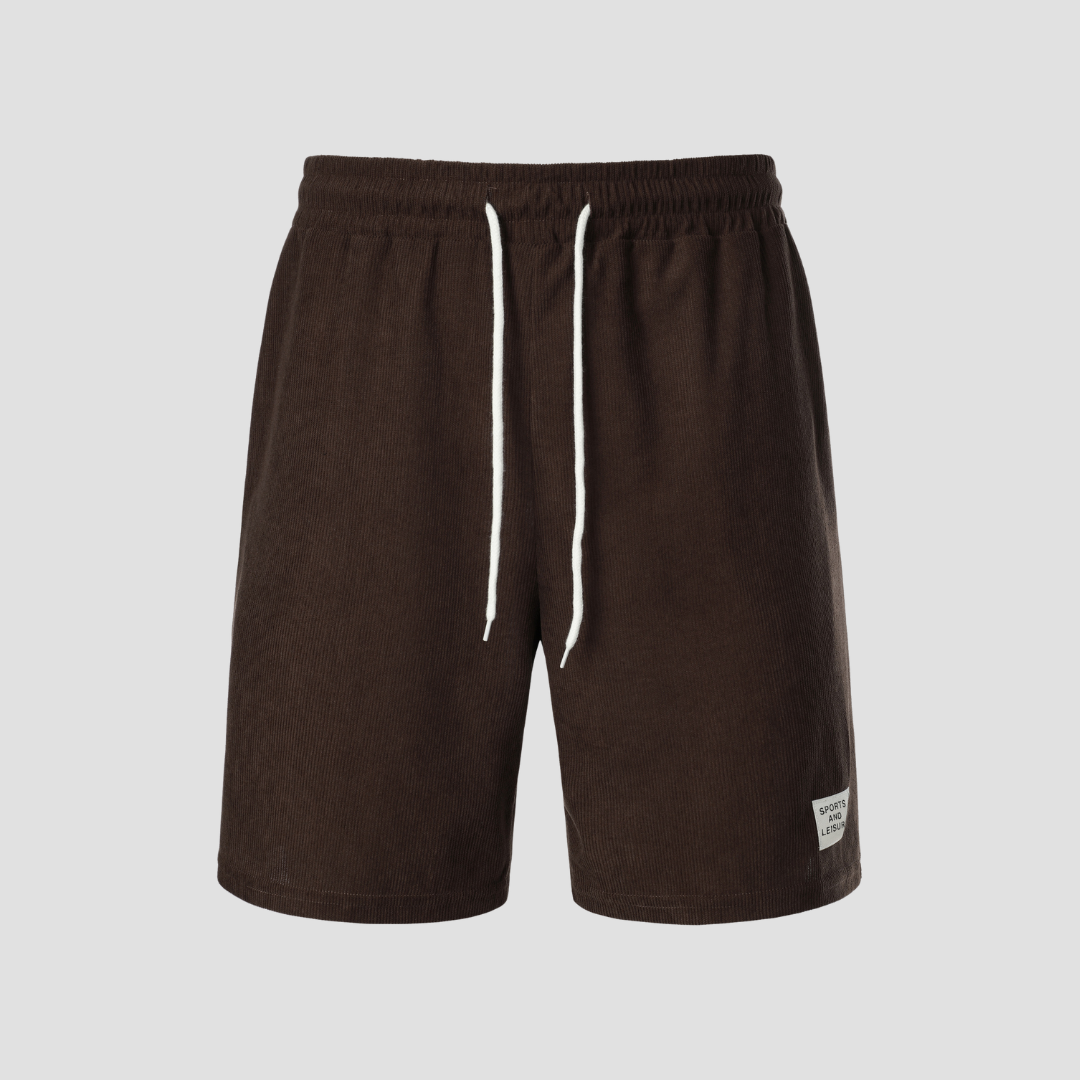 Lubin corduroy-shortsit miehille | Kesämukavuus ja aito tekstuuri