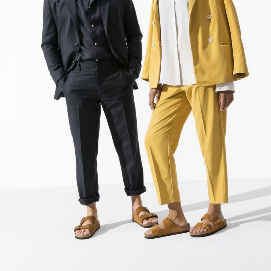 Arizona Suede | Sandaler med blød fodseng - afslappet anatomisk komfort