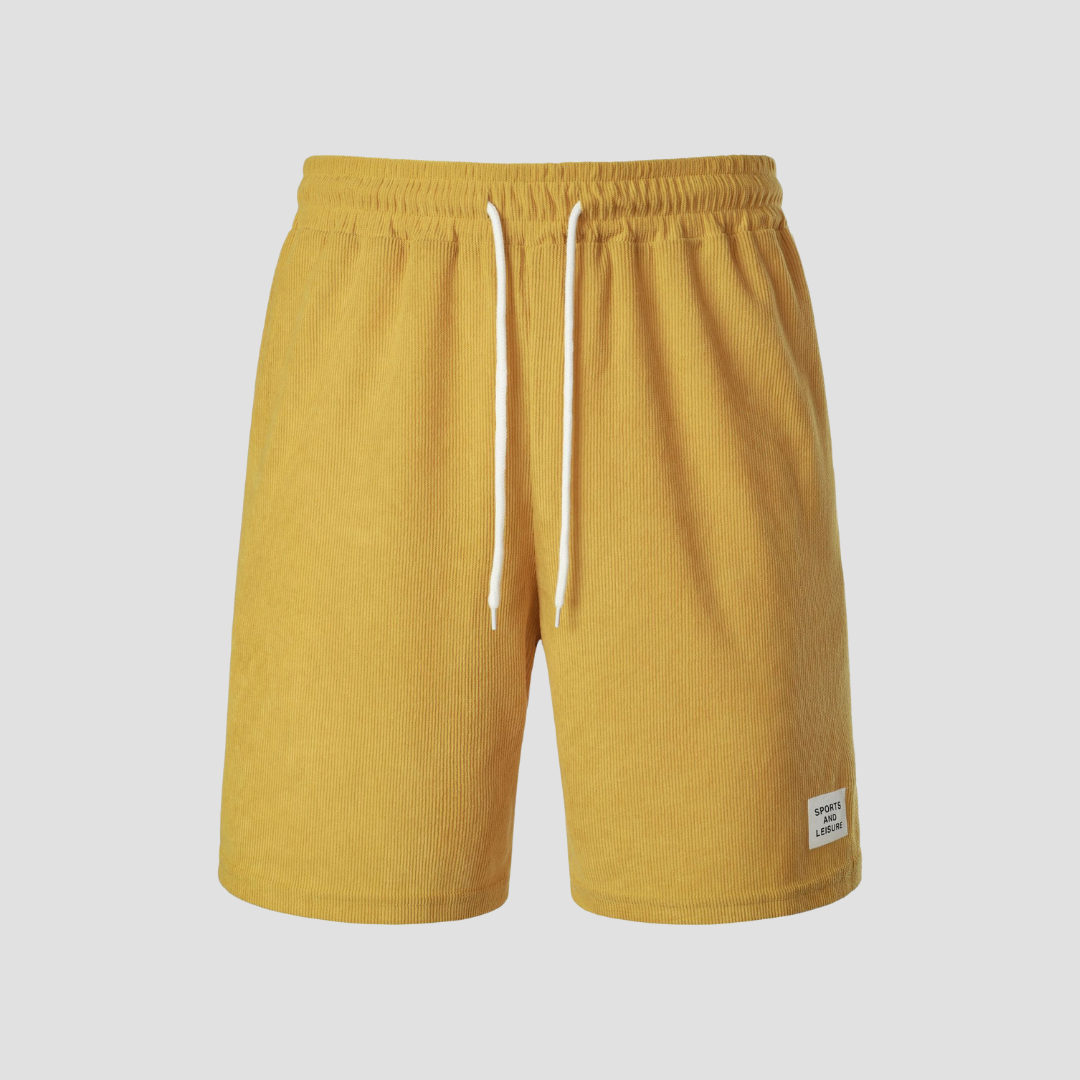 Lubin corduroy-shortsit miehille | Kesämukavuus ja aito tekstuuri