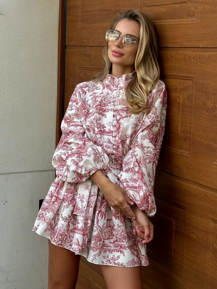 Philou | Elegant minikjole til kvinder med vintage-stil - sommerlig og stilfuld