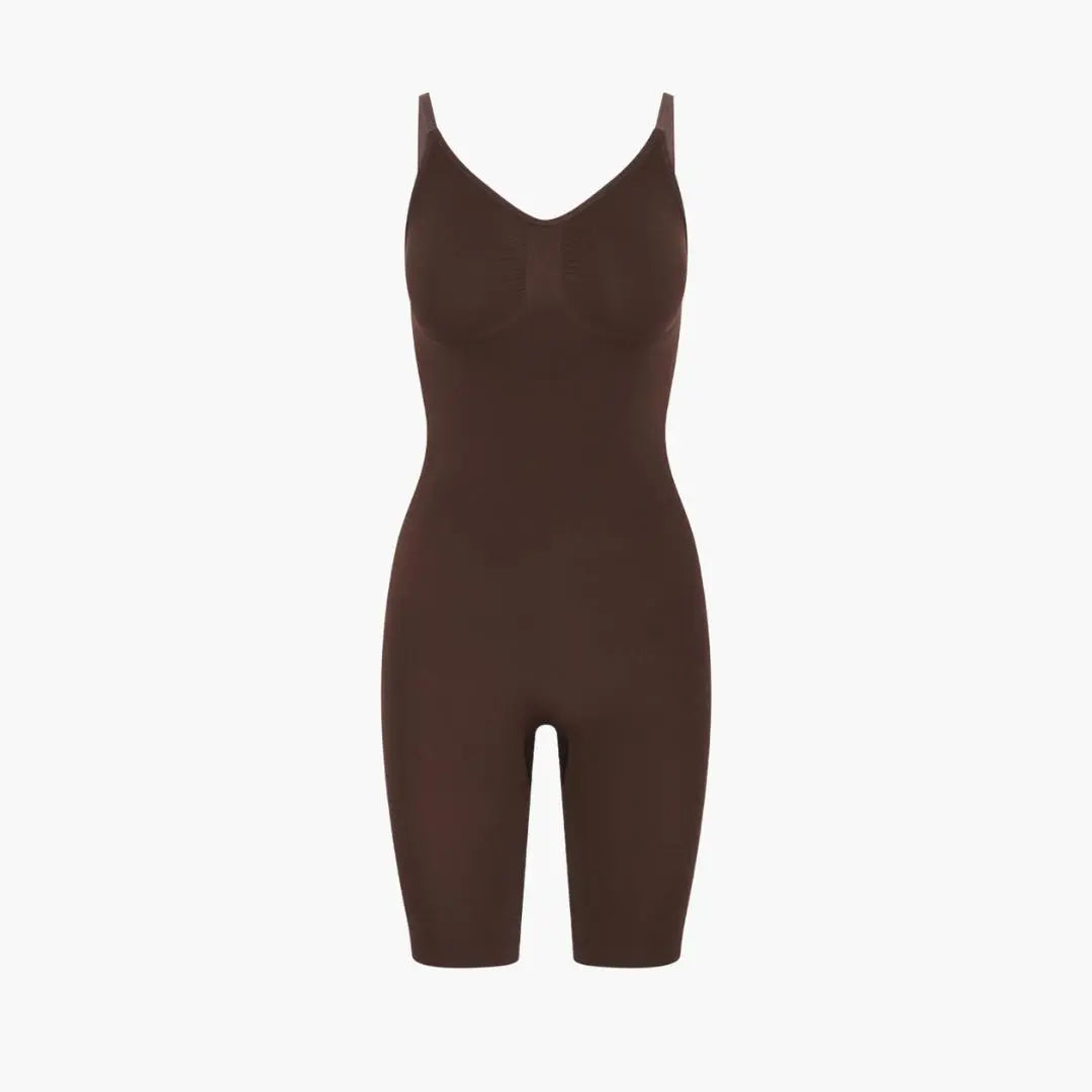 Liora muotoileva bodysuit naisille | muotoileva bodysuit avoimella rintamuksella ja saumattomalla designilla