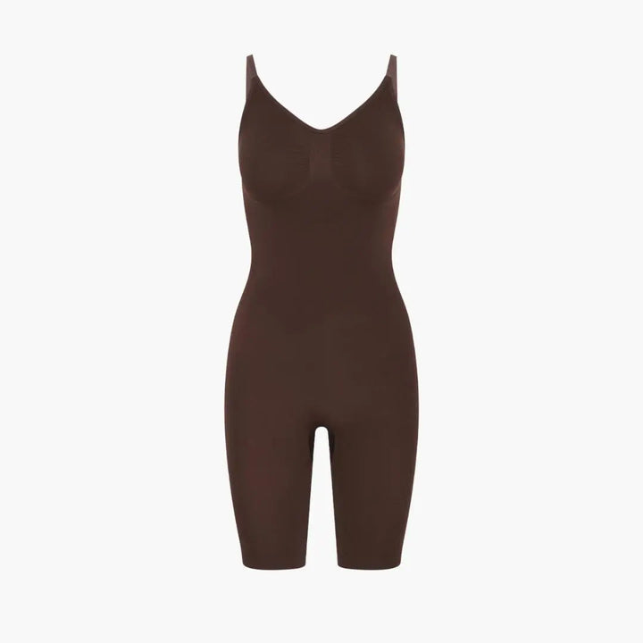 Liora muotoileva bodysuit naisille | muotoileva bodysuit avoimella rintamuksella ja saumattomalla designilla