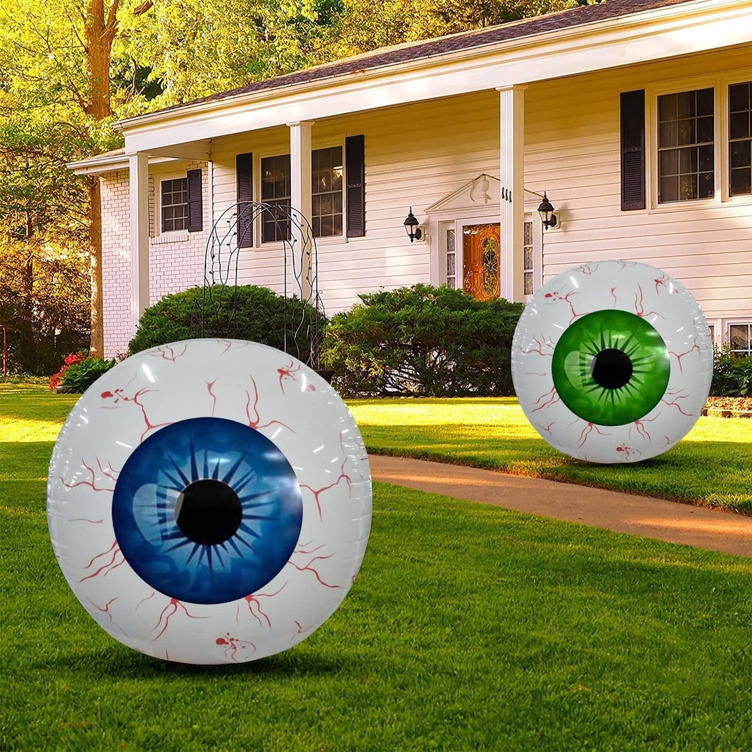 LumièreFête Globos de ojos inflables de Halloween - Efecto realista, reutilizables y fáciles de inflar