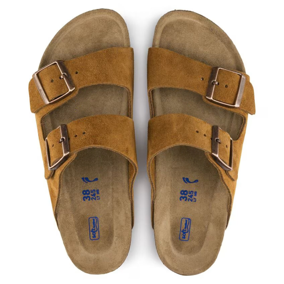 Arizona Suede | Sandaler med blød fodseng - afslappet anatomisk komfort