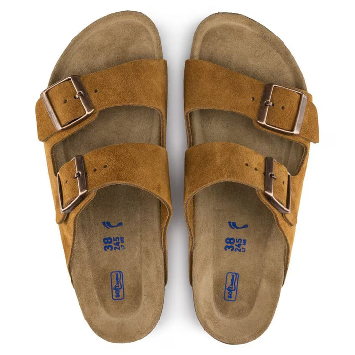 Arizona Suede | Sandaler med blød fodseng - afslappet anatomisk komfort