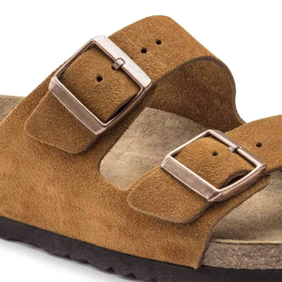 Arizona Suede | Sandaler med blød fodseng - afslappet anatomisk komfort