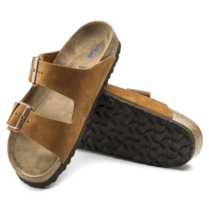 Arizona Suede | Sandaler med blød fodseng - afslappet anatomisk komfort