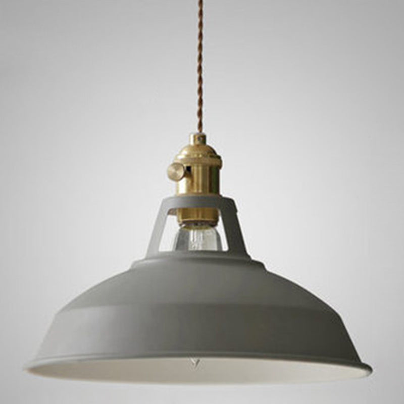 LuzRetroca - Farvet lampe i vintage industristil