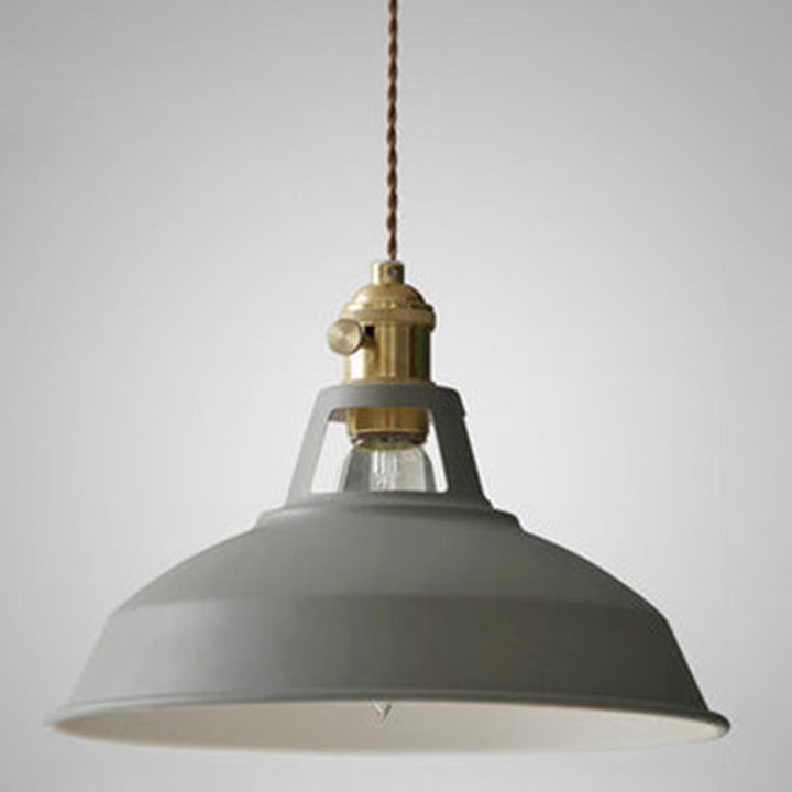 LuzRetroca - Farvet lampe i vintage industristil