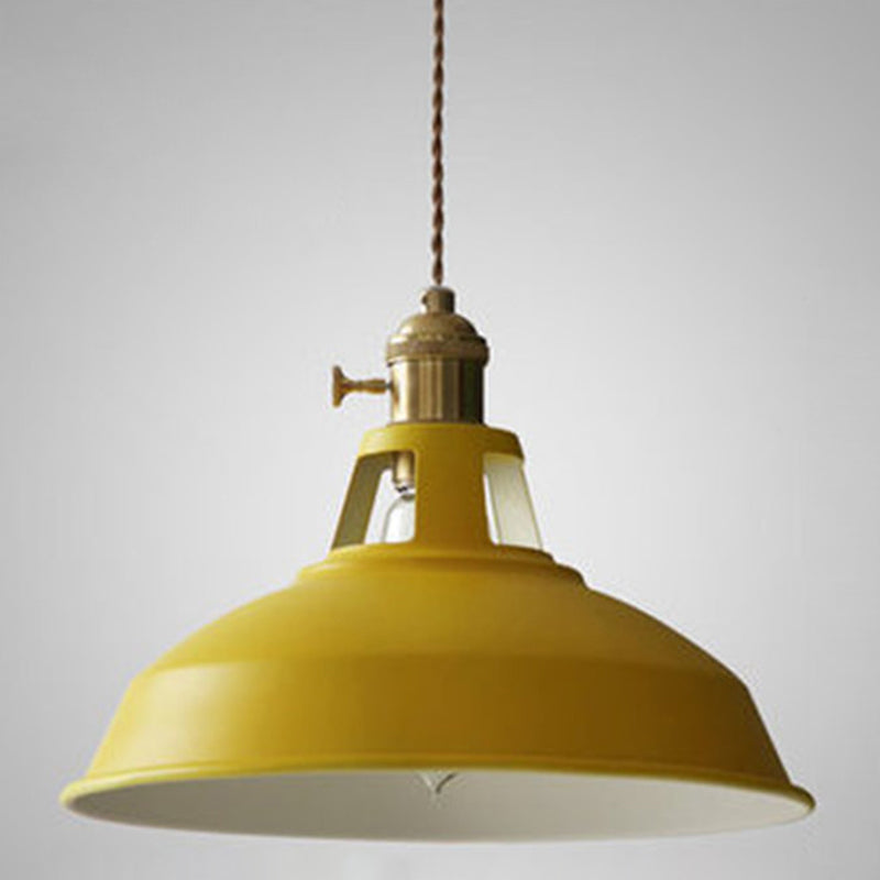 LuzRetroca - Farvet lampe i vintage industristil
