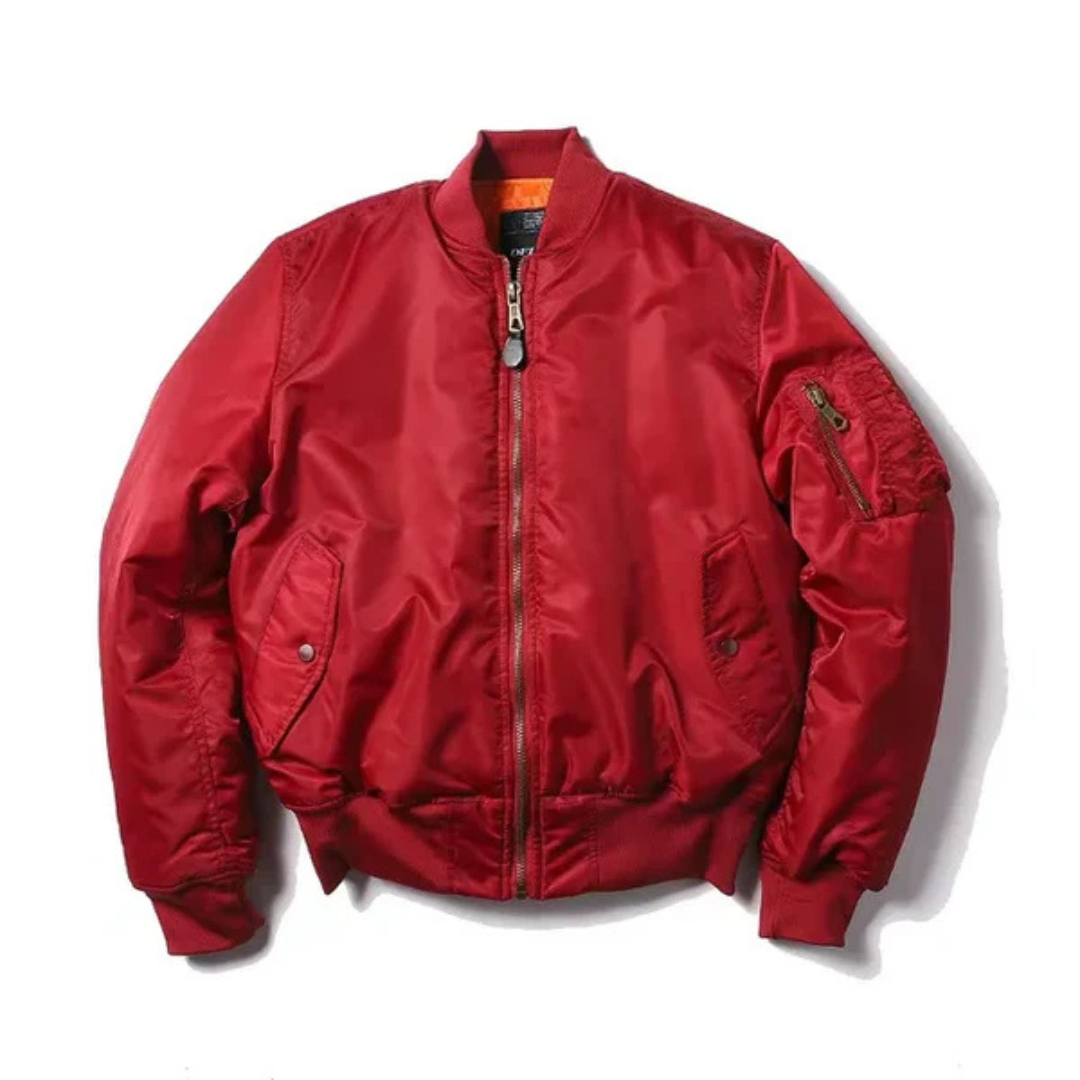 Cazadora bomber unisex | Estilo clásico y ajuste versátil