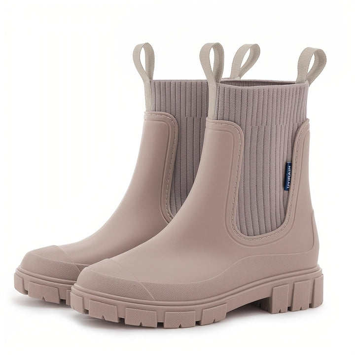 Botas de lluvia Urban Storm para mujer - impermeables, cómodas y con plataforma moderna
