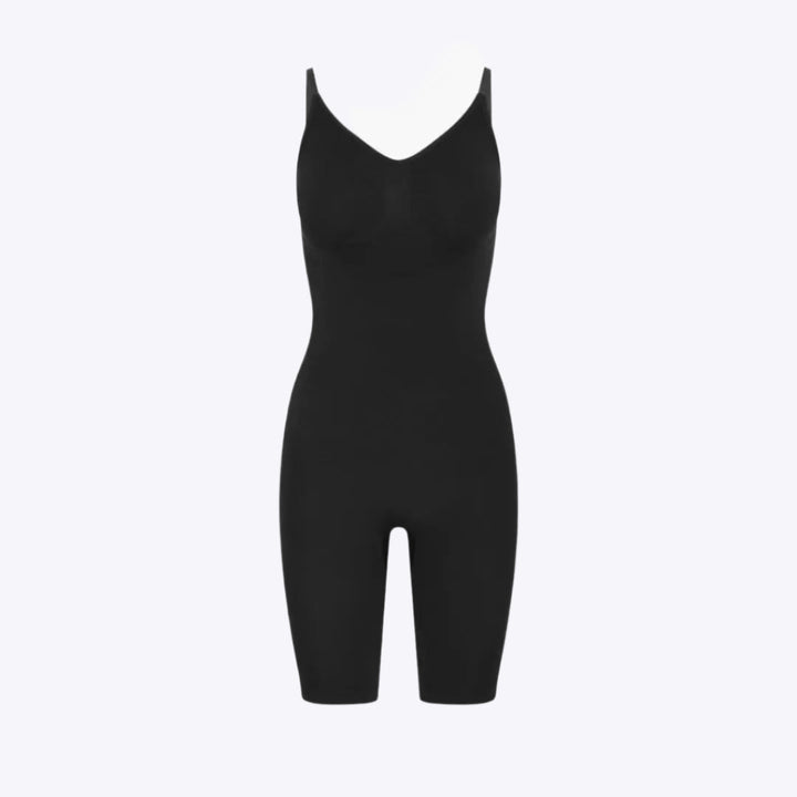 Liora muotoileva bodysuit naisille | muotoileva bodysuit avoimella rintamuksella ja saumattomalla designilla