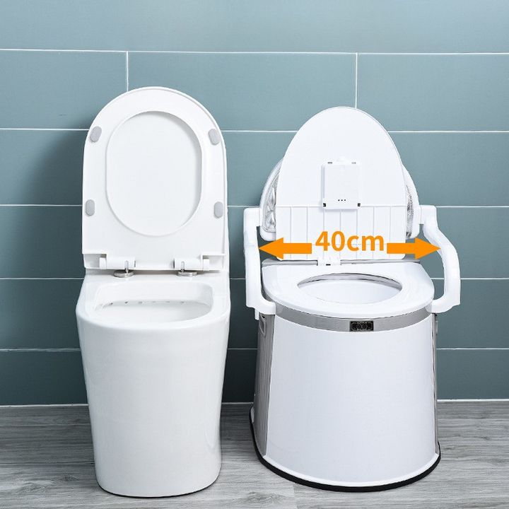 Bærbar Camping Toilet | Ergonomisk Design til Voksne & Ældre Inde/Ude