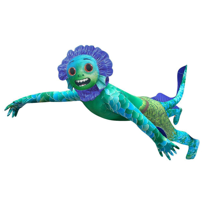 Costum de monstru marin OcéaKids pentru copii - costum de Halloween unisex colorat din poliester