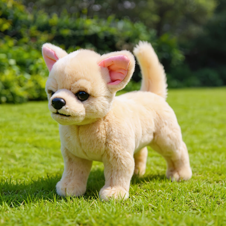 Cachorrinho de pelúcia macio e realista | Brinquedo fofo para bebês e crianças 0+