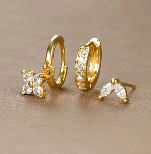 Elara Elegante korvakorut kimaltavilla kivillä | Hienostunut ja ajaton glamour