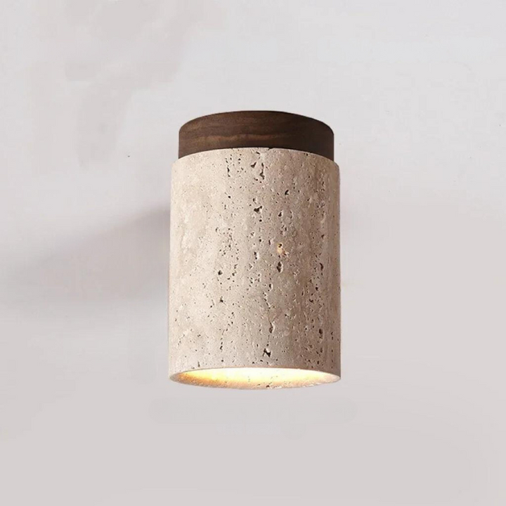 BrisaTravertino - Elegant og moderne LED-loftslampe